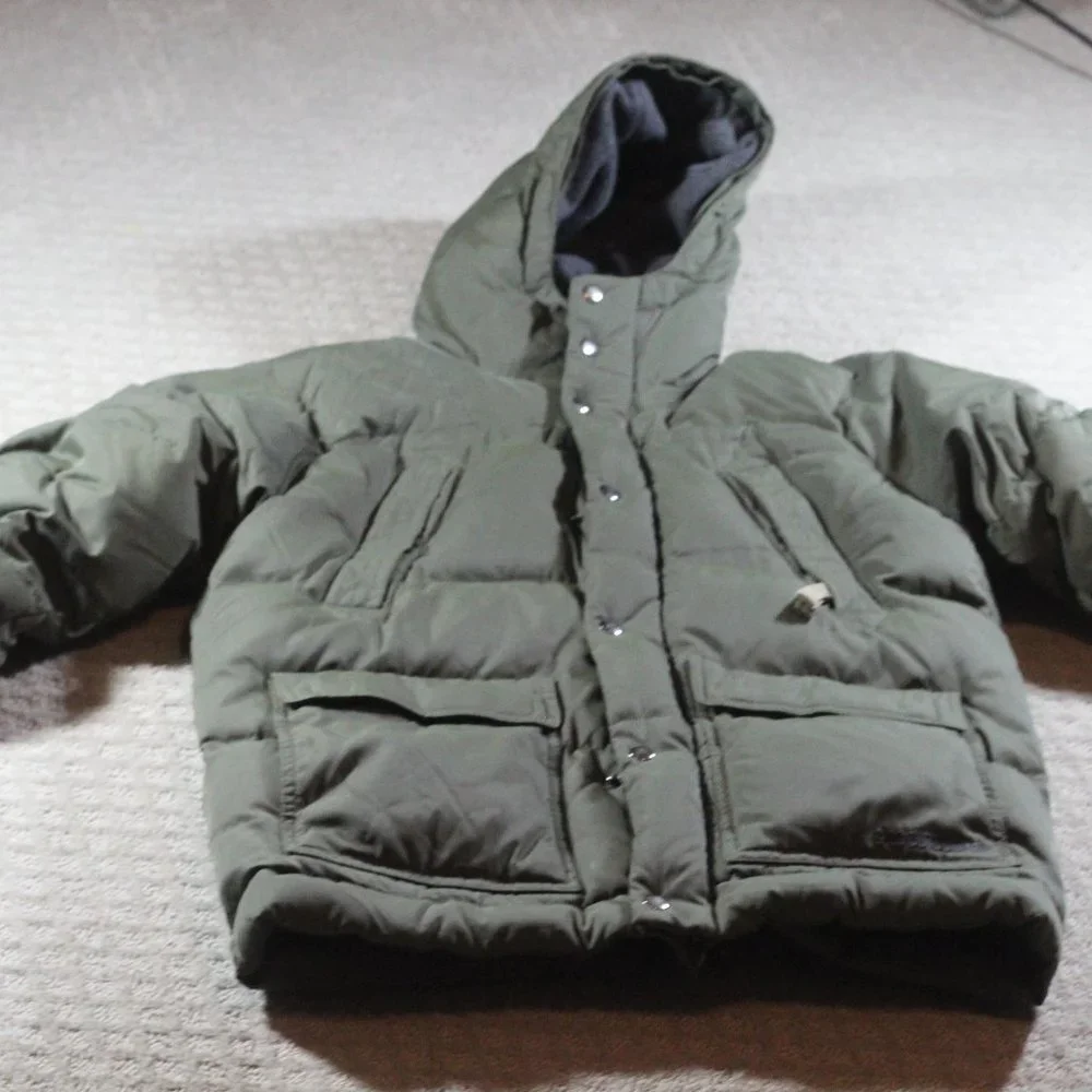 Gap Kids Size YXL Olive Green Puffer Coat